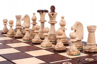Puidust male Sunrise Chess & Games Consul, 48 x 48 cm hind ja info | Lauamängud ja mõistatused | kaup24.ee
