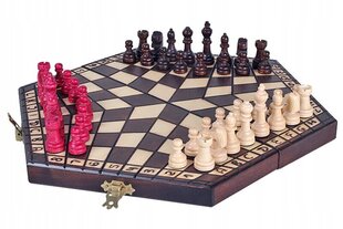 Male kolmele mängijale Sunrise Chess & Games Family Fun , 32 x 28 cm hind ja info | Lauamängud ja mõistatused | kaup24.ee