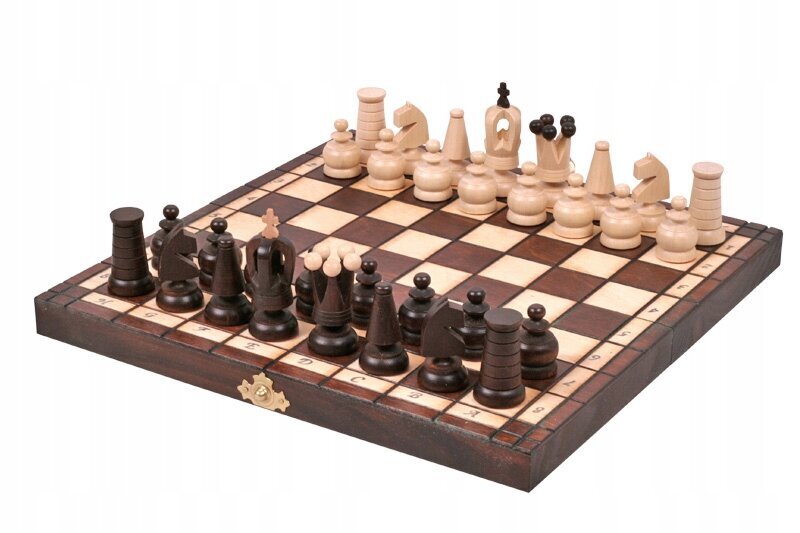 Puidust male Sunrise Chess & Games Royal Mini, 27 x 27 cm hind ja info | Lauamängud ja mõistatused | kaup24.ee