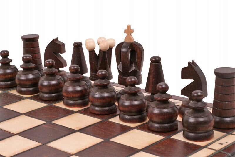 Puidust male Sunrise Chess & Games Royal Mini, 27 x 27 cm цена и информация | Lauamängud ja mõistatused | kaup24.ee