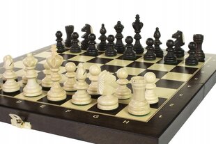 Puidust male Sunrise Chess & Games Training Chess, 34,5 x 34,5 cm hind ja info | Lauamängud ja mõistatused | kaup24.ee