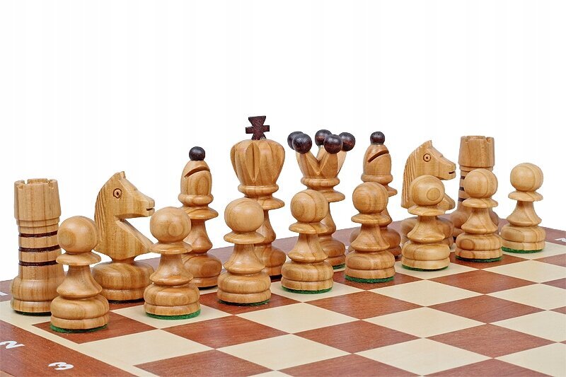 Puidust male Sunrise Chess & Games Big Pearl, 42 x 42 cm цена и информация | Lauamängud ja mõistatused | kaup24.ee