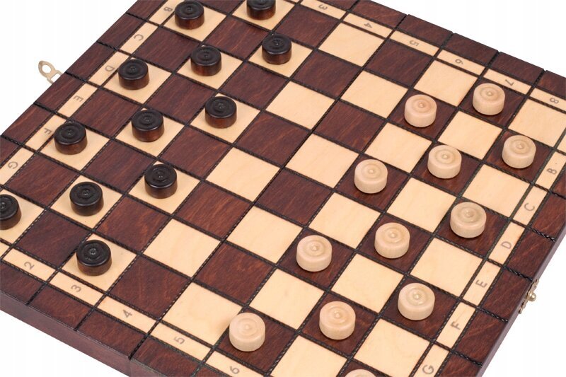Male ja kabe komplekt Sunrise Chess & Games 2 in 1, 35 x 35 cm цена и информация | Lauamängud ja mõistatused | kaup24.ee