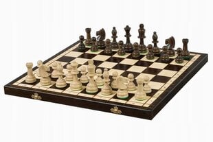 Puidust male Sunrise Chess & Games Olympic, 42 x 42 cm hind ja info | Lauamängud ja mõistatused | kaup24.ee