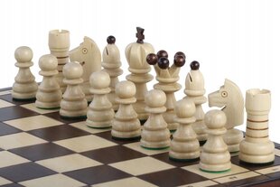 Puidust male Sunrise Chess & Games Big Pearl, 42 x 42 cm hind ja info | Lauamängud ja mõistatused | kaup24.ee