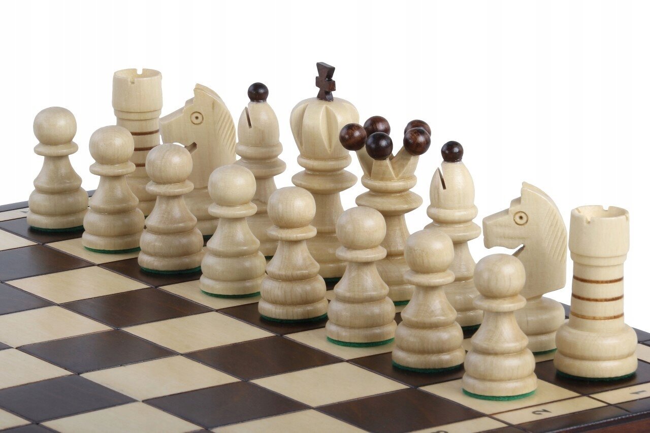 Puidust male Sunrise Chess & Games Big Pearl, 42 x 42 cm цена и информация | Lauamängud ja mõistatused | kaup24.ee