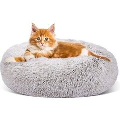 Лежак для домашних животных, 50х50 см, серый цена и информация | Лежаки, домики | kaup24.ee