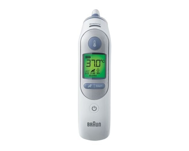 Braun ThermoScan 7 IRT6520 цена и информация | Termomeetrid | kaup24.ee