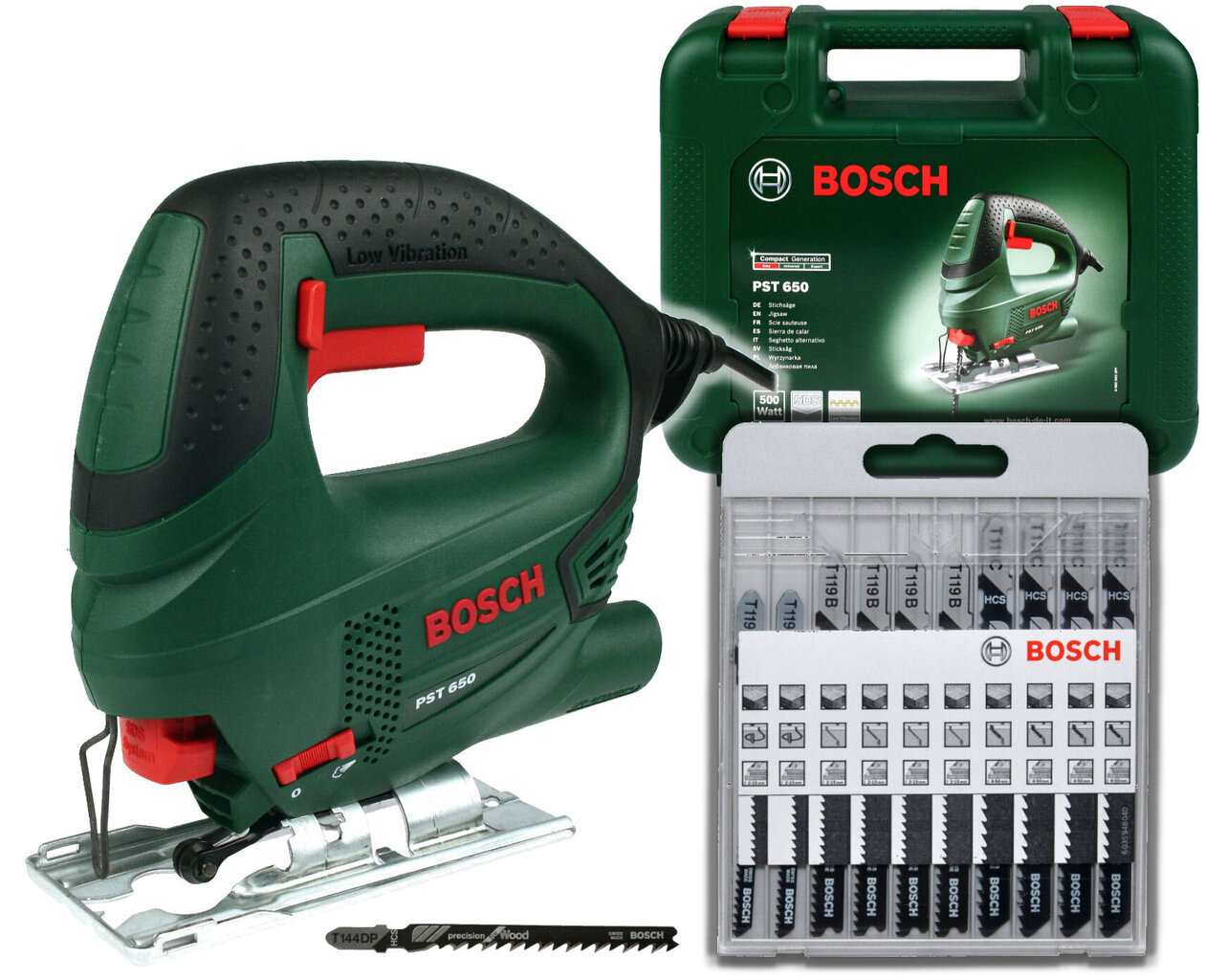 Elektriline kitsas puusaag Bosch PST 650 hind ja info | Elektrilised saed, mootorsaed ja tarvikud | kaup24.ee