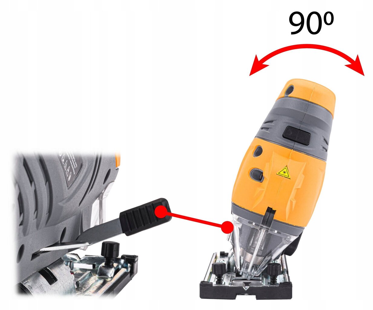 Puu- ja metallilõikur Powermat 1450 W цена и информация | Elektrilised saed, mootorsaed ja tarvikud | kaup24.ee