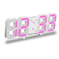 Цифровые светодиодные часы 3D цена и информация | Часы | kaup24.ee