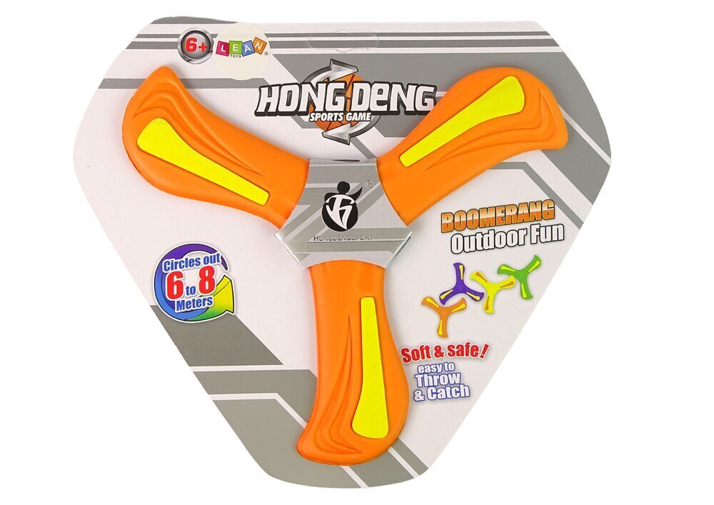 Bumerang lastele Lean Toys, oranž hind ja info | Vabaõhumängud | kaup24.ee