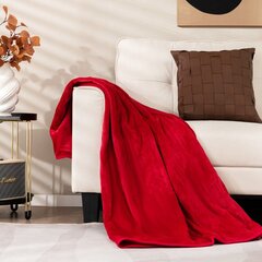 Одеяло электрическое с подогревом 130х163 Costway, красное цена и информация | Согревающие приборы | kaup24.ee