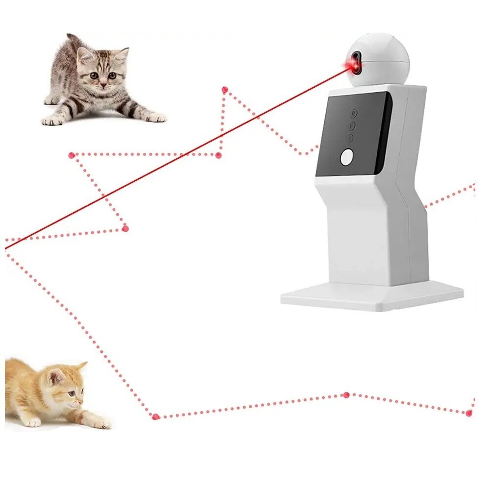 Automaatne laser mänguasi kassidele (robot) hind ja info | Mänguasjad kassidele | kaup24.ee