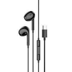 Borofone Earphones BM30 Max Acoustic with Type C plug with microphone (DAC) black цена и информация | Наушники | kaup24.ee