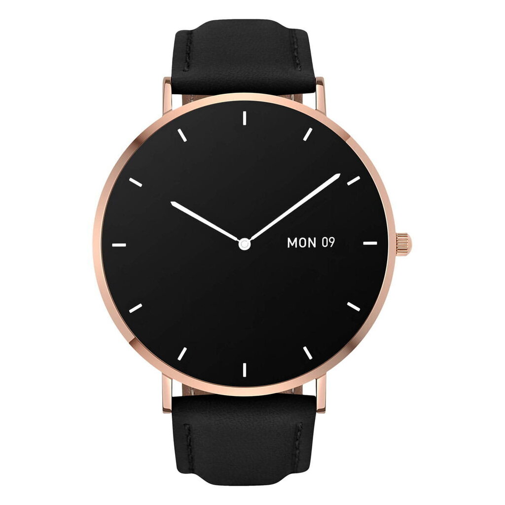 Garett Verona Gold/Black Leather цена и информация | Nutikellad (smartwatch) | kaup24.ee