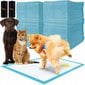 Ühekordsed koera aluslinad Purlov 21599, 60x40 cm, 100 tk, sinine hind ja info | Hooldusvahendid loomadele | kaup24.ee