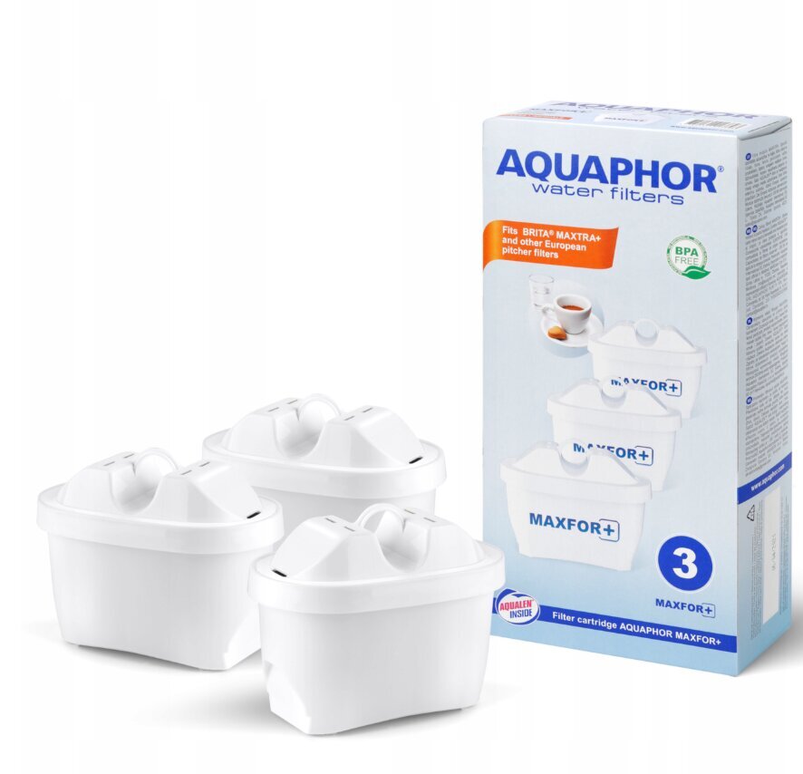 Aquaphor B25 Maxfor, 6 tk hind ja info | Filterkannud ja filtrid | kaup24.ee