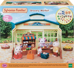 Аксессуары для кукол Sylvanian Families Supermarch2 цена и информация | MUST Металлическая бутылочка с Ярким рисунком (без BPA) (500ml) для мальчиков от 3+ лет Серая с Машинкой | kaup24.ee