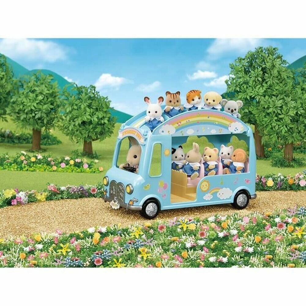 Sylvanian Families mängukomplekt Sunshine Nursery Bus 5317 hind ja info | Tüdrukute mänguasjad | kaup24.ee