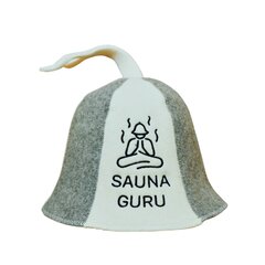 Шапка для сауны Sauna Guru 100% шерсть цена и информация | Аксессуары для сауны и бани | kaup24.ee