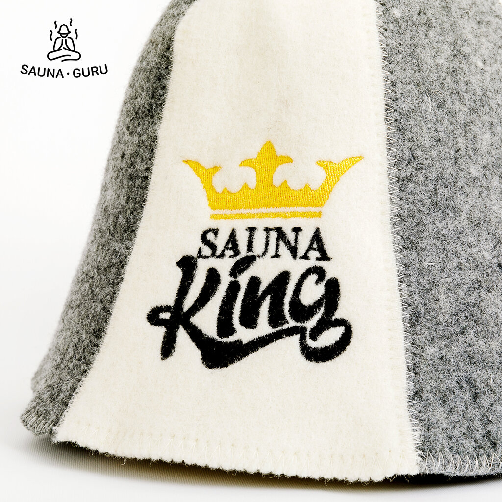 Saunamüts Sauna King 100% villane hind ja info | Sauna aksessuaarid | kaup24.ee