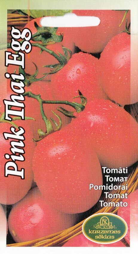 Tomat Pink Thai Egg цена и информация | Köögivilja-, marjaseemned | kaup24.ee