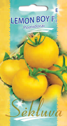 Tomatid Lemon BoyF1 цена и информация | Köögivilja-, marjaseemned | kaup24.ee