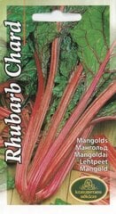 Мангольдс Rhubard Chard цена и информация | Семена овощей, ягод | kaup24.ee