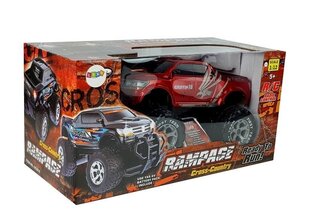 Puldiauto Monster Truck Rampage, 1:12, punane hind ja info | Poiste mänguasjad | kaup24.ee