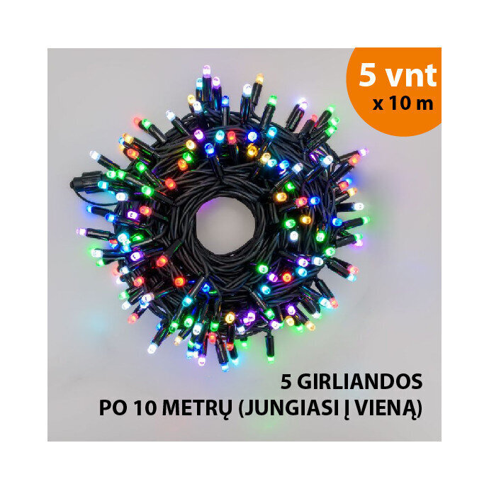 LED-tuled ProLED, 50 m, RGB цена и информация | Jõulutuled | kaup24.ee