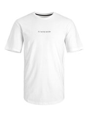 Мужская футболка JJSTUDIO Relaxed Fit 12224068 Белая цена и информация | Мужские футболки | kaup24.ee