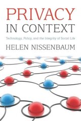 Privacy in Context: Technology, Policy, and the Integrity of Social Life цена и информация | Книги по экономике | kaup24.ee