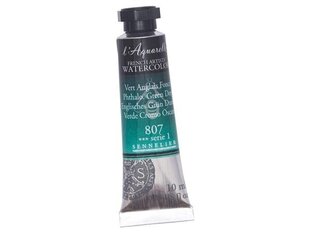 Akvarellvärv Sennelier l'Aquarelle 807 phthalo green deep, 10ml цена и информация | Принадлежности для рисования, лепки | kaup24.ee