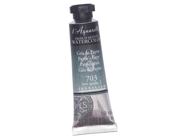 Akvarellvärv Sennelier l'Aquarelle 703 payne's grey, 10ml цена и информация | Kunstitarbed, voolimise tarvikud | kaup24.ee