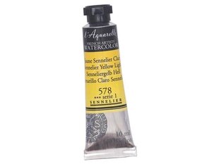 Akvarellvärv Sennelier l'Aquarelle 578 Sennelier yellow light, 10ml hind ja info | Kunstitarbed, voolimise tarvikud | kaup24.ee