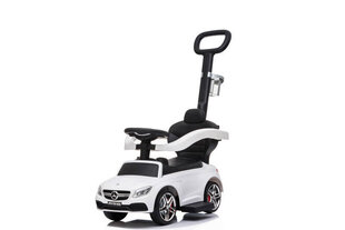 Roller Mercedes C63, valge hind ja info | Imikute mänguasjad | kaup24.ee