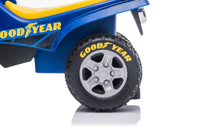 Neljarattaline quad Goodyear, sinine/kollane hind ja info | Imikute mänguasjad | kaup24.ee