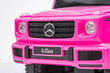 Roller Mercedes Benz G350D, roosa hind ja info | Imikute mänguasjad | kaup24.ee