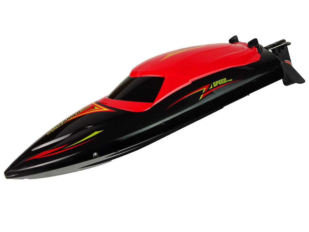 Kaugjuhitav mootorpaat 35 km/h, punane hind ja info | Poiste mänguasjad | kaup24.ee