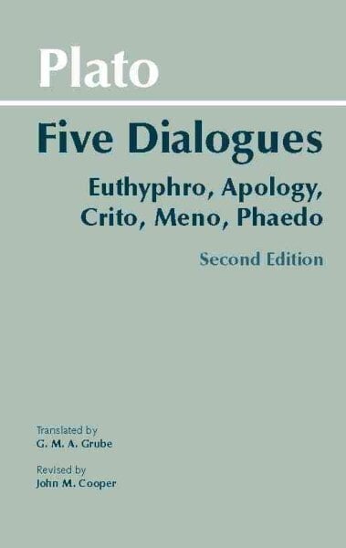 Plato: Five Dialogues: Euthyphro, Apology, Crito, Meno, Phaedo, 2nd edition цена и информация | Ajalooraamatud | kaup24.ee