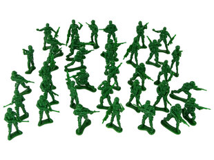 Sõdurite komplekt, 72 el. hind ja info | Poiste mänguasjad | kaup24.ee