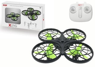 Kaugjuhtimisega droon SYMA X26, must цена и информация | Игрушки для мальчиков | kaup24.ee