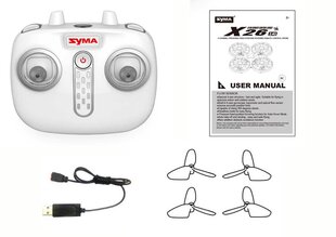 Kaugjuhtimisega droon SYMA X26, must hind ja info | Poiste mänguasjad | kaup24.ee