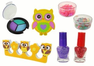 Meigi ja küünte kaunistamise komplekt, öökull hind ja info | Tüdrukute mänguasjad | kaup24.ee