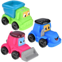 Pehme auto komplekt, 3 tk. hind ja info | Poiste mänguasjad | kaup24.ee