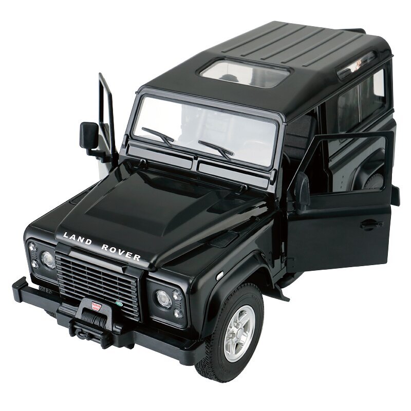 Maastur R/C Land Rover Defender 1:14, must цена и информация | Poiste mänguasjad | kaup24.ee