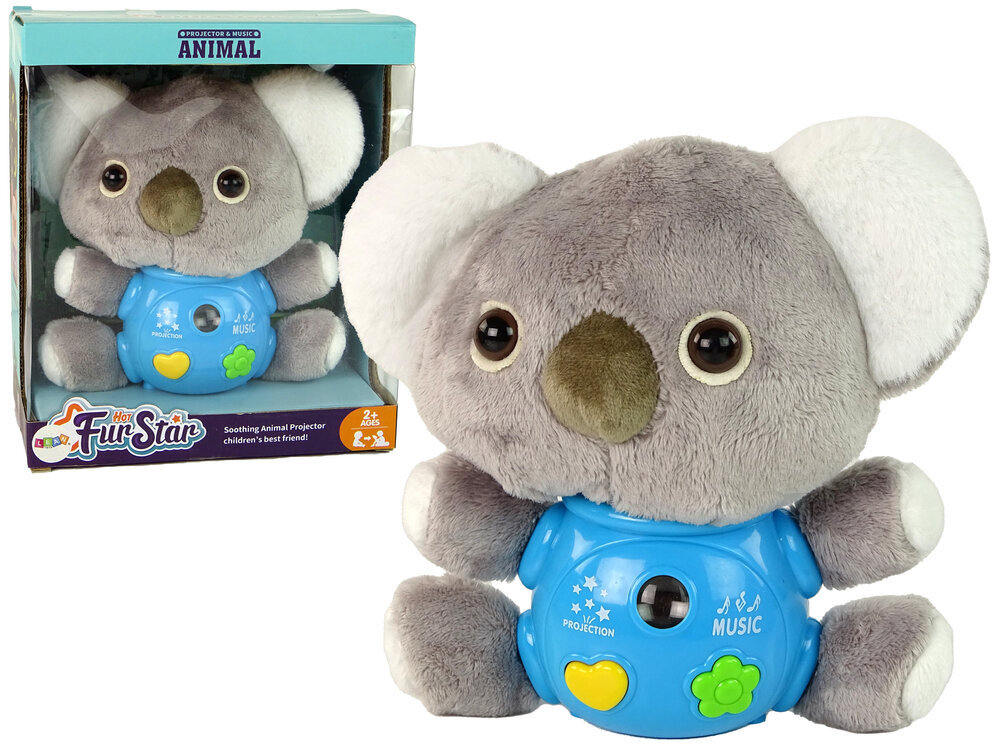 Interaktiivne plüüsi mänguasi koala, hall цена и информация | Pehmed mänguasjad | kaup24.ee