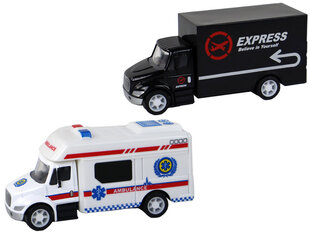 Набор игрушечных грузовиков с аксессуарами цена и информация | Игрушки для мальчиков | kaup24.ee