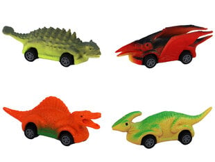 Rulluvate dinosauruste komplekt цена и информация | Игрушки для мальчиков | kaup24.ee